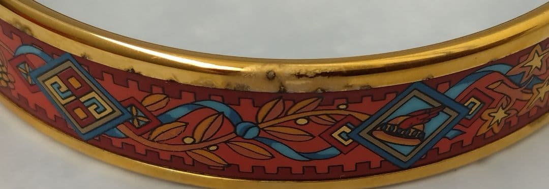 m*e様 エルメス　Hermes　箱入り　七宝バングル ブレスレット