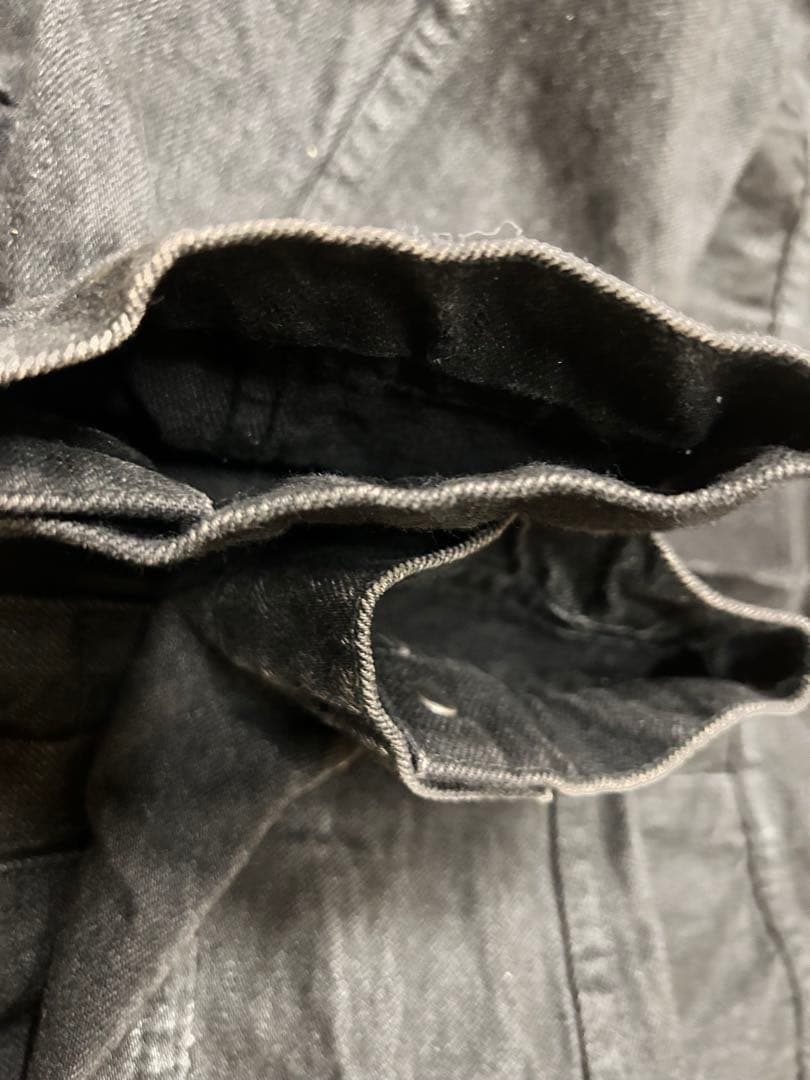 TCB ジーンズS40's デニムジャケット　BK ブラック　大戦　44