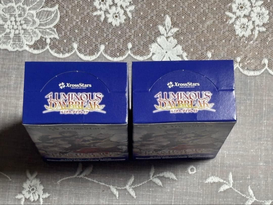 未開封テープ付き2BOX Xross Stars ブースターパック第1弾