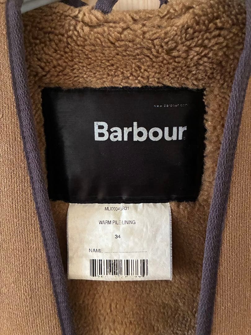 Barbour 34 バブアー　ライナー