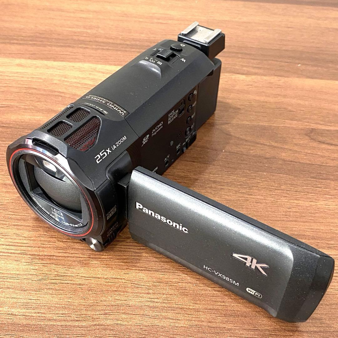 【Panasonic】 HC-VX985M 4Kビデオカメラ