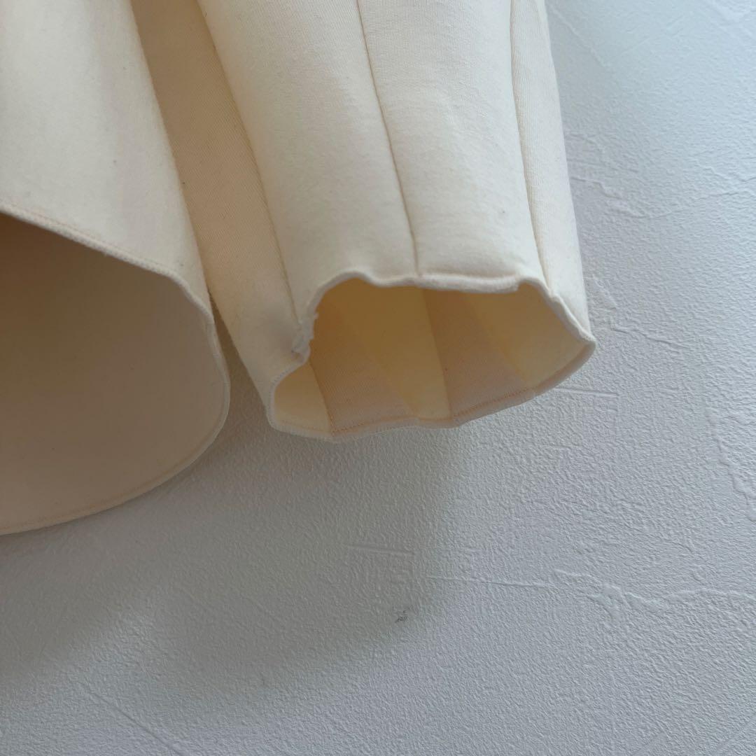 【美品】アダムエロペ　エッグブローチ付きペプラムカーディガン2025 SS