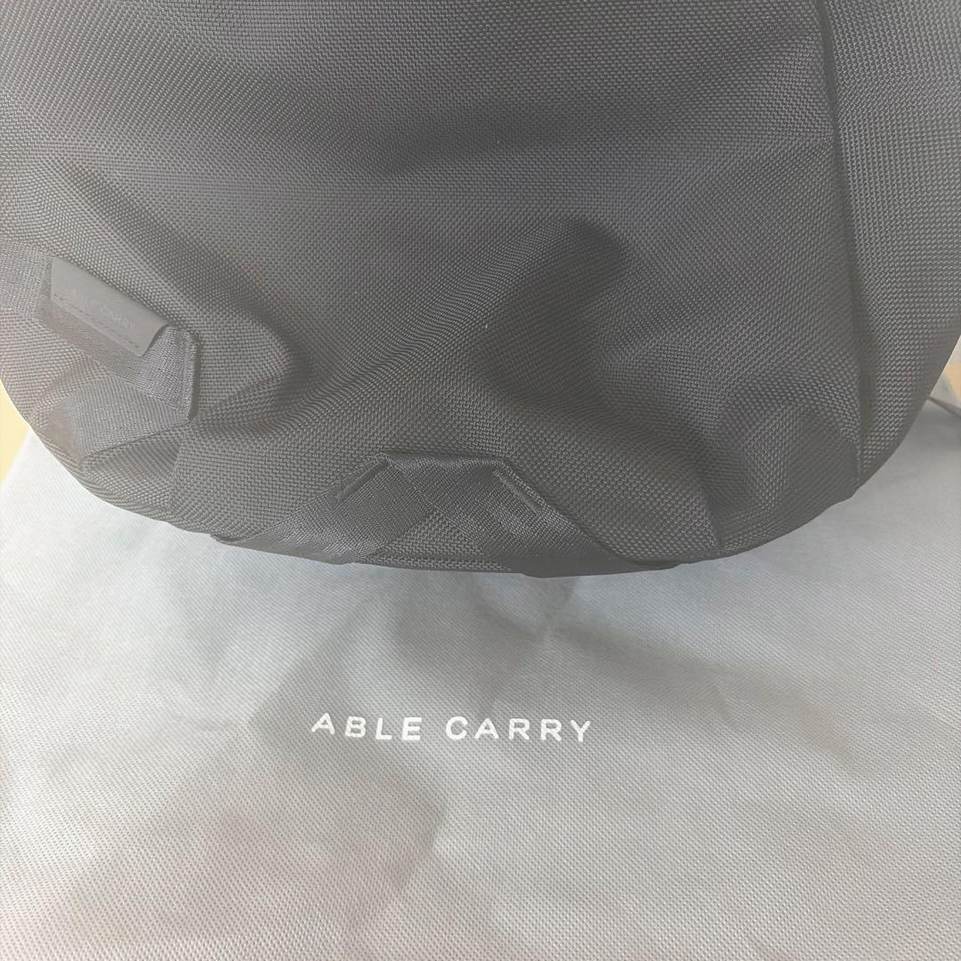 ABLE CARRY DAILY PLUS バリスティックブラック　リュック