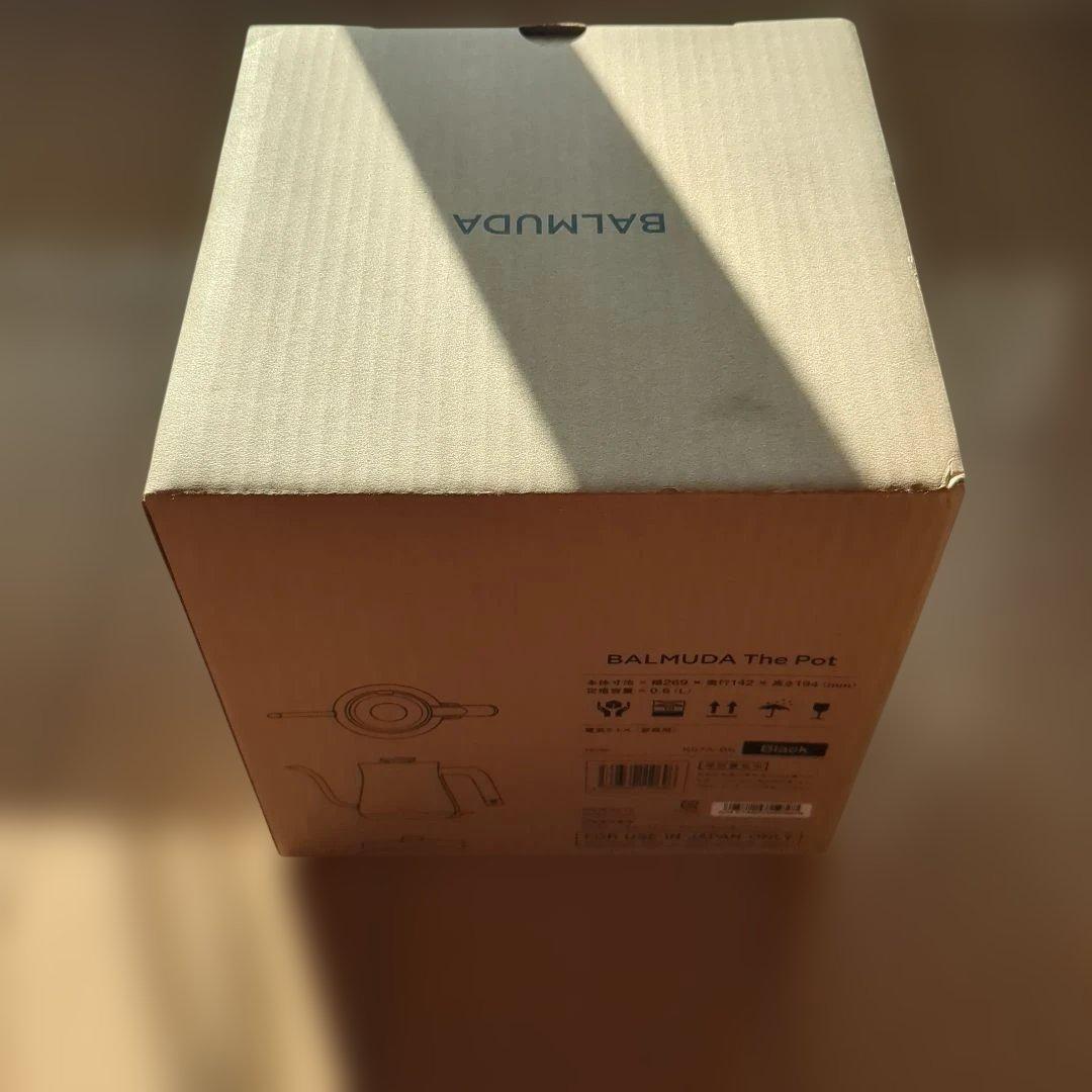 ★新品未使用品★BALMUDA The Pot K07A-BK ブラック