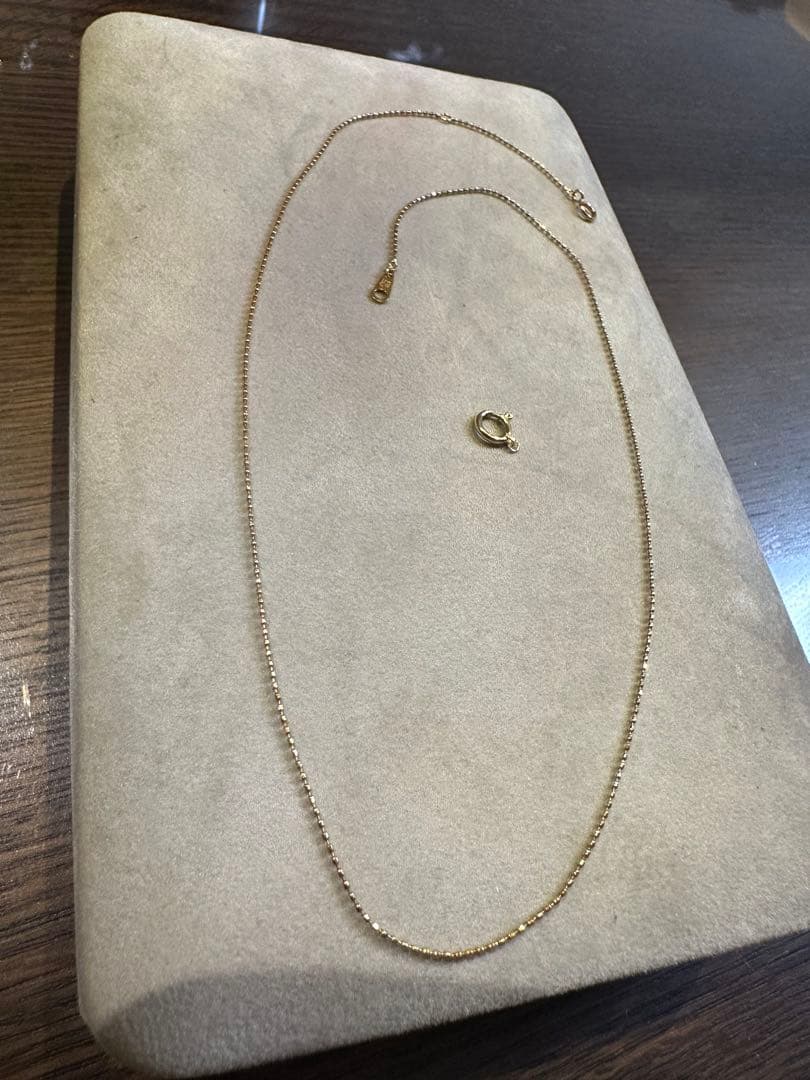 K18 ネックレス イタリア　ジュエリーツツミ　難あり