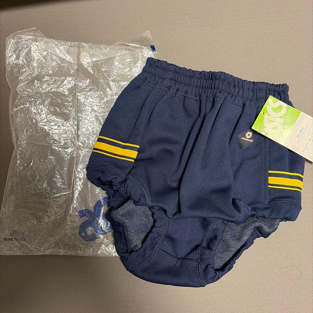 asics ブルマ SG-860 バレーボールパンツ ネイビー M