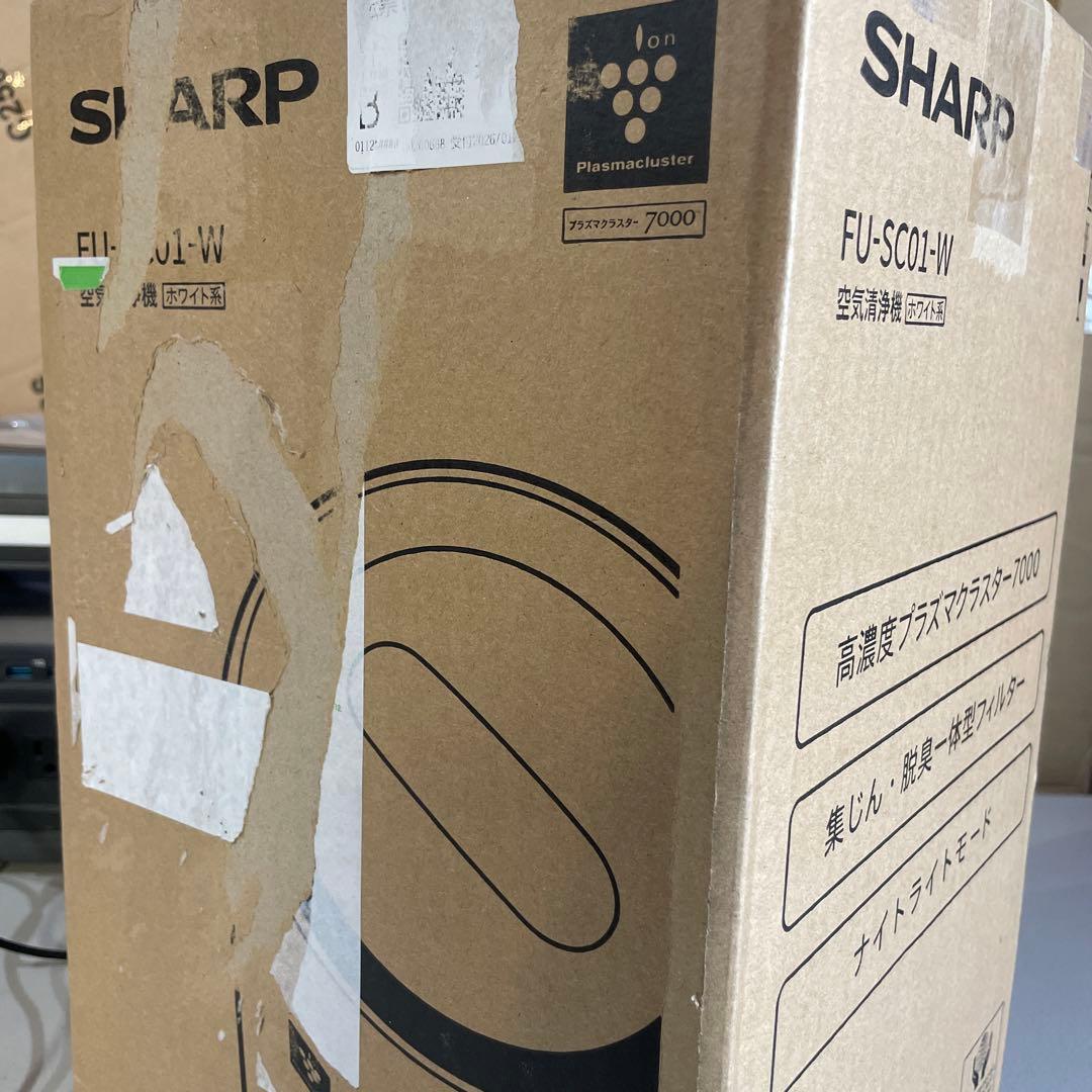 シャープ 空気清浄機 FU-SC01-W プラズマクラスター