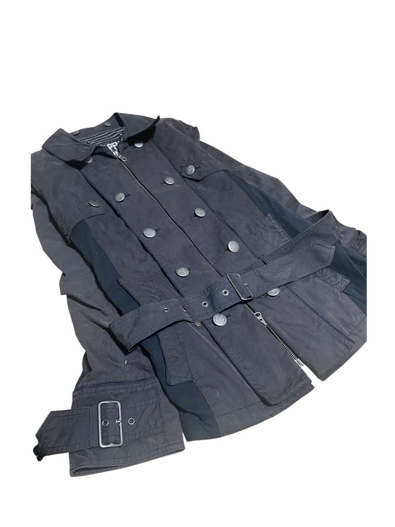 ジャケット・アウター 00s PPFM Napoleon jacket double zip y2k