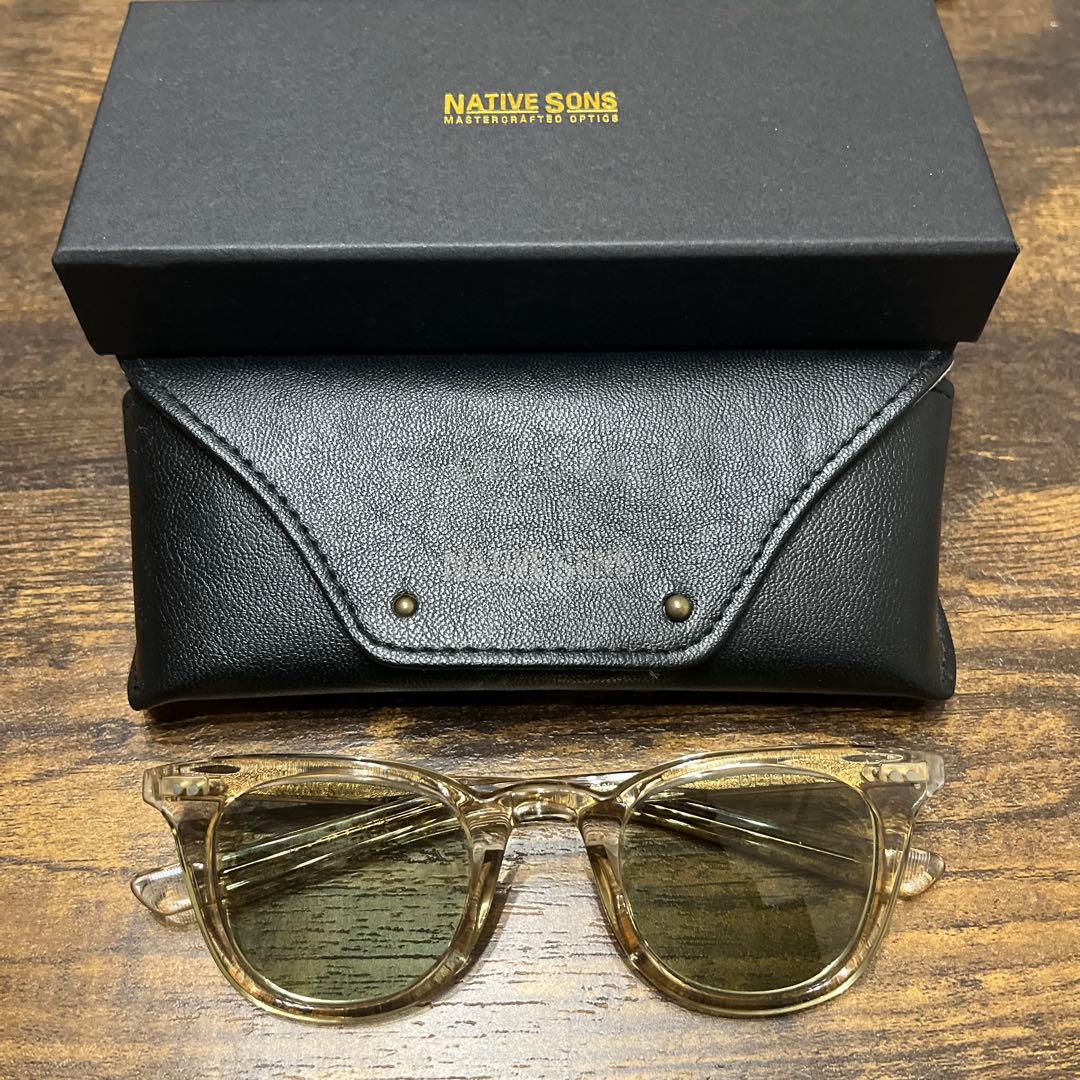 完売　native sons deluxe コラボ　サングラス　山田レン　TSY