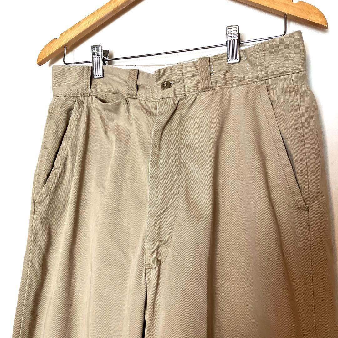 60s USA製 BLUE BELL コットンチノ チノパンARMY TWILL