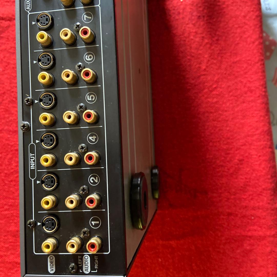 オーディオ機器切り替え機　最大7台AV出力 S-Video ビクター製