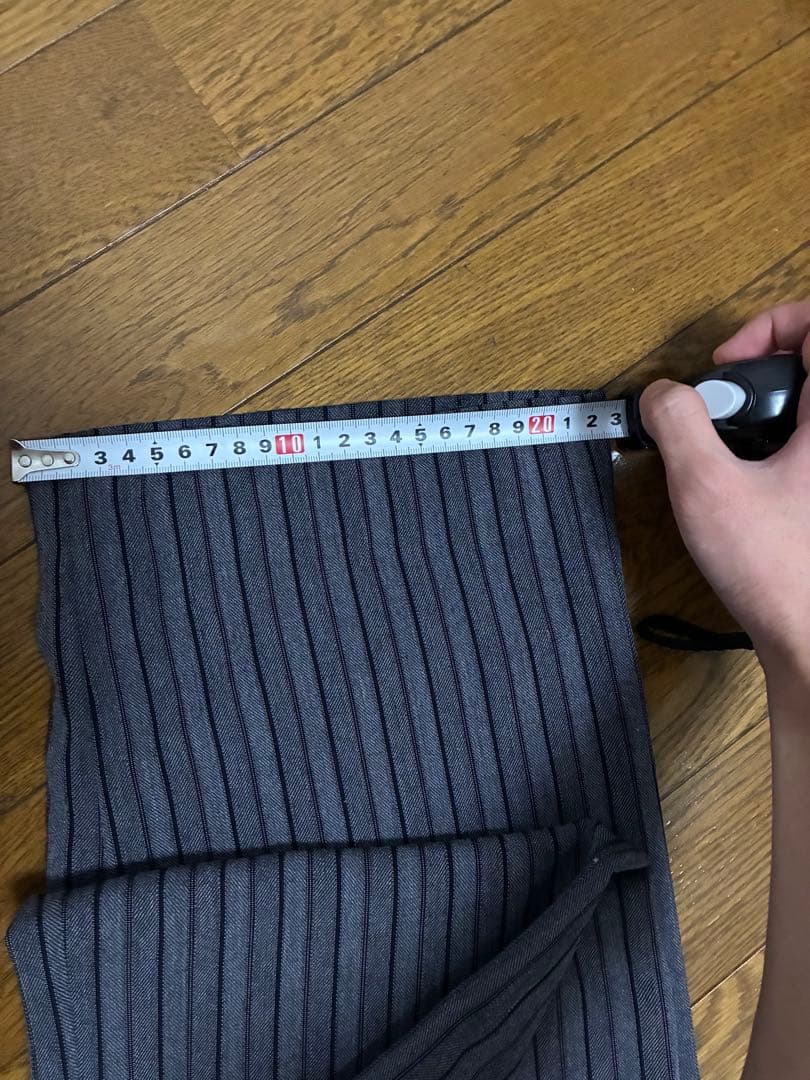 ユーロ 60's ストライプスラックス ヴィンテージ レーヨンギャバ