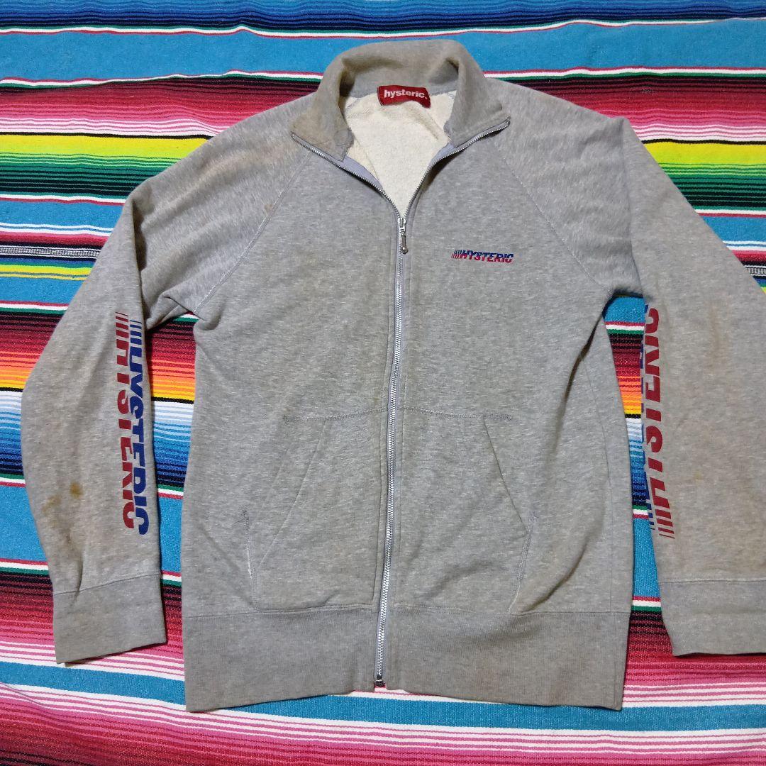 ★形が抜群！ヒステリック★HYSTERIC★グレー★ジップアップジャージ★