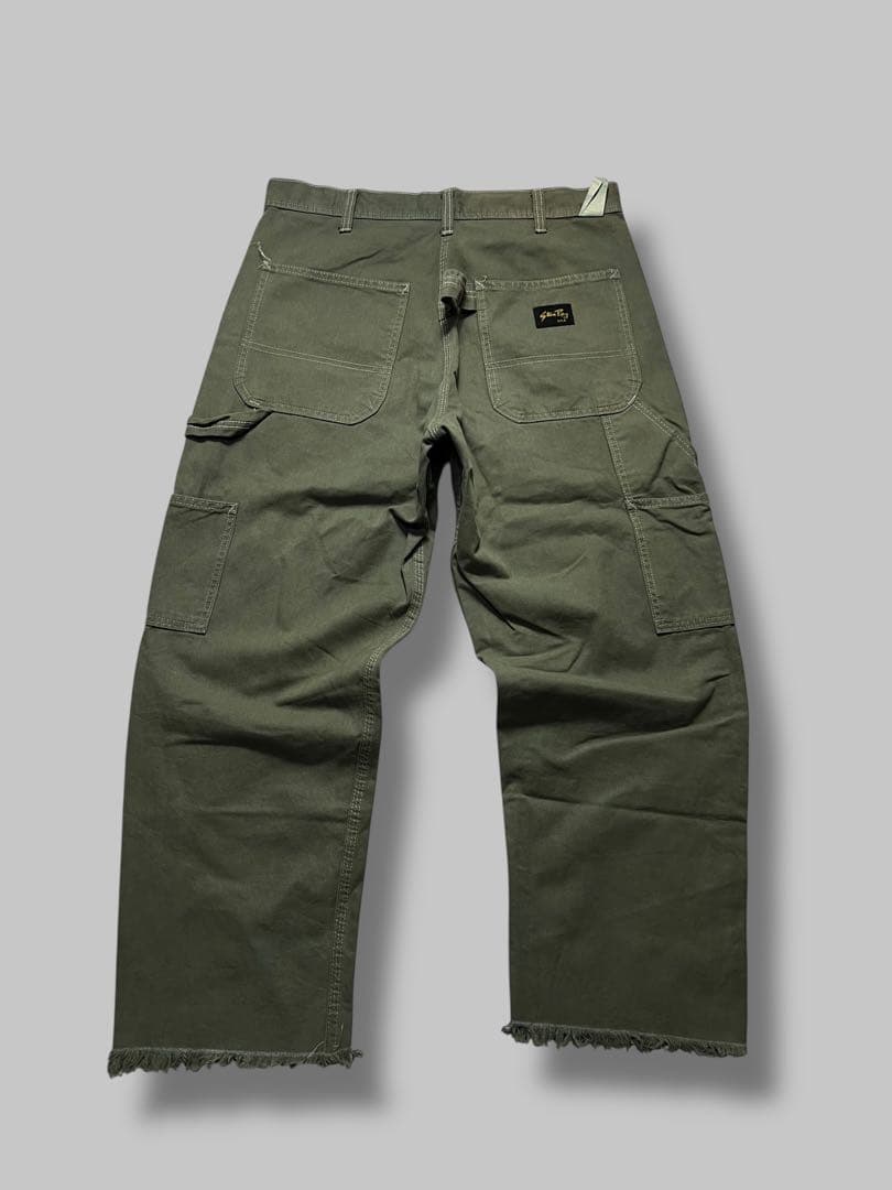 専用 USA製 Stan Ray ダブルニー ベイカーパンツ フェード