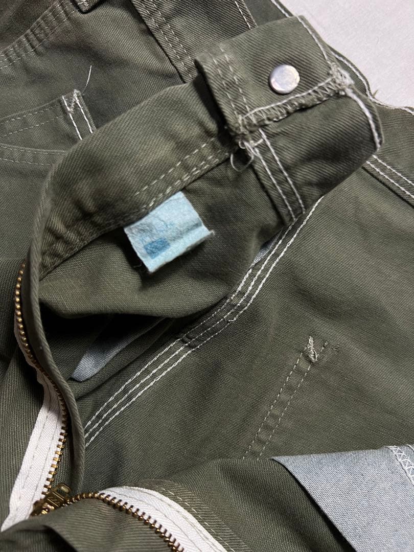 専用 USA製 Stan Ray ダブルニー ベイカーパンツ フェード