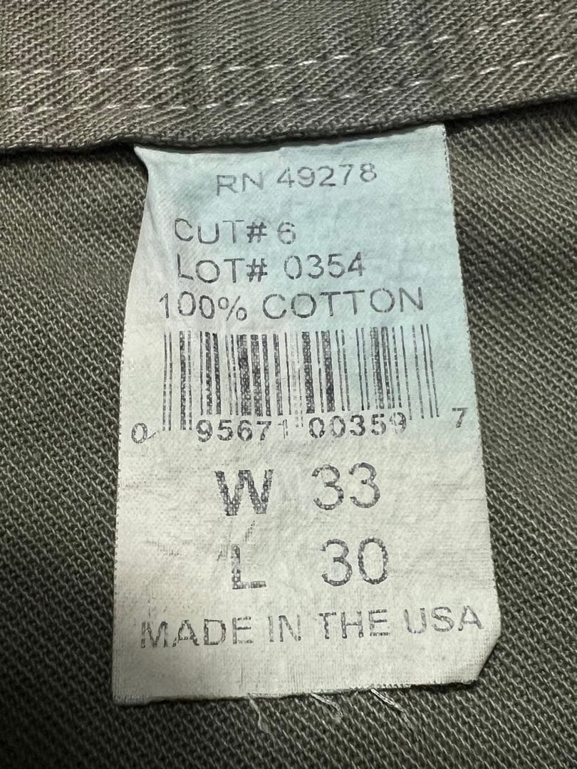 専用 USA製 Stan Ray ダブルニー ベイカーパンツ フェード