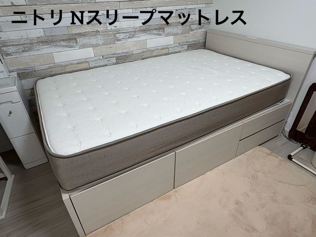 うさみ様限定【6/21発送】ニトリ セミダブル マットレス(NスリープC3)