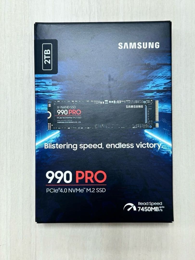 【新品未開封】Samsung 990 PRO 2TB PCIe Gen 4.0