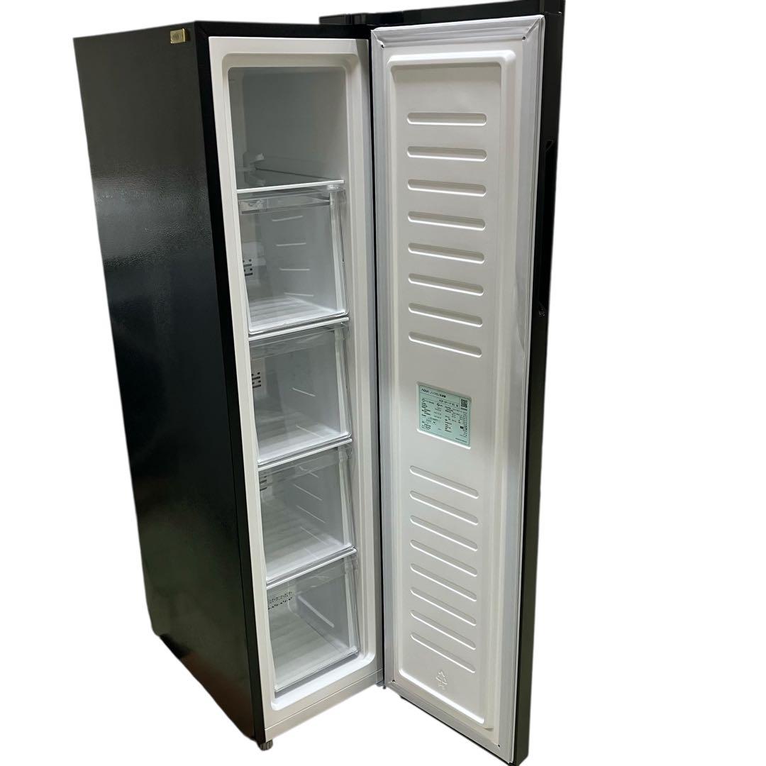 AQUA ノンフロン冷凍庫 AQF-SF11P ブラック 黒