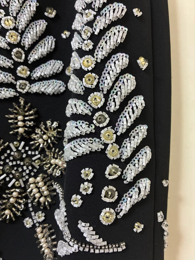 新品　グースコンチネンタル　グレースクラス　ボタニカルビジューワンピース