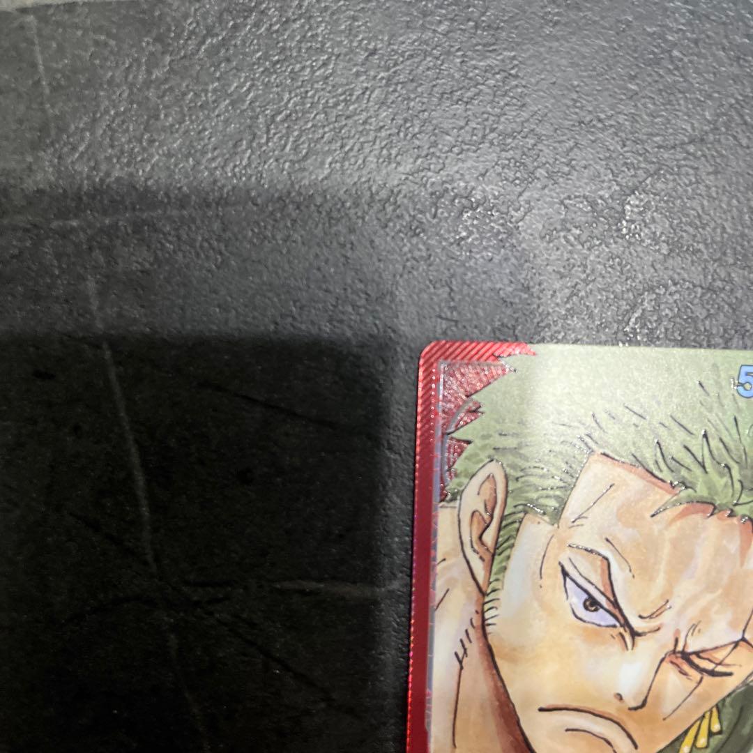 ワンピースカード　ゾロ　リーダーパラレル　OP01-001