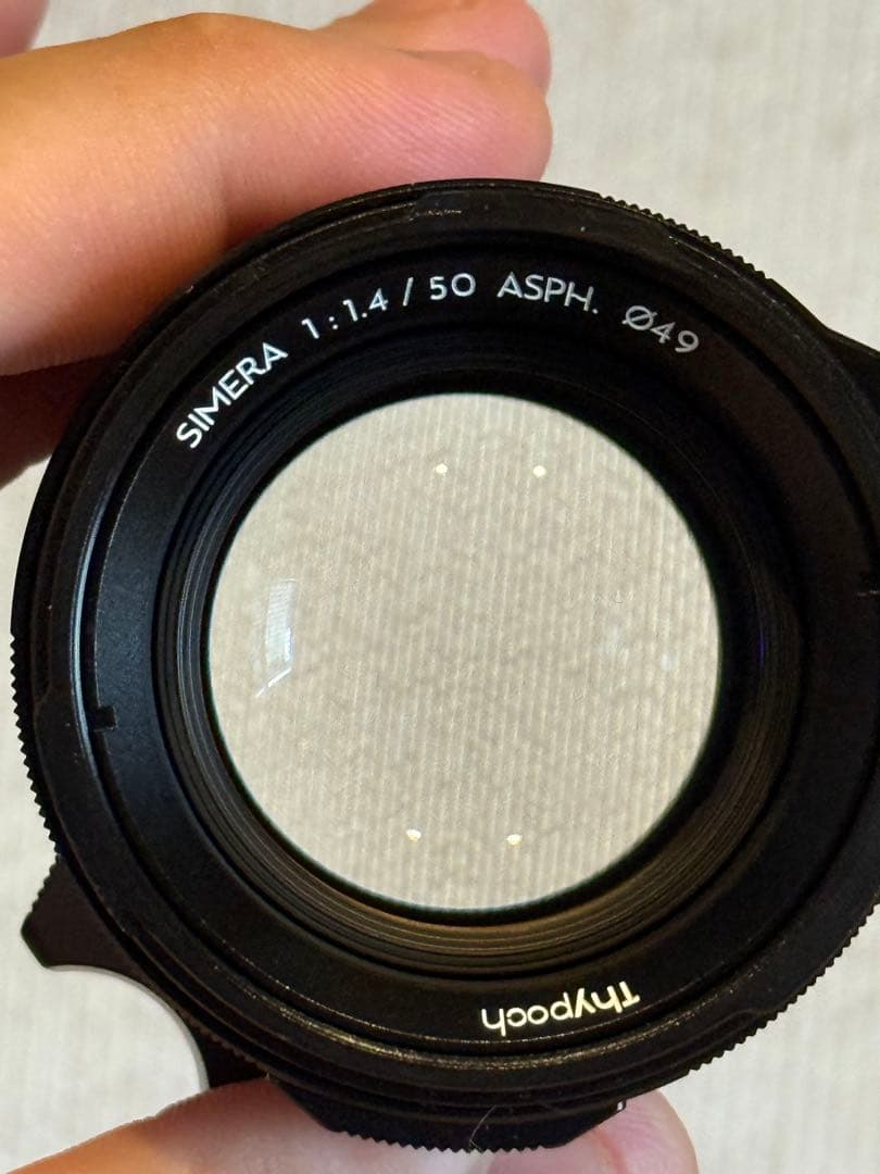 Thypoch Simera 50mm f/1.4 ASPH レンズ　ライカM