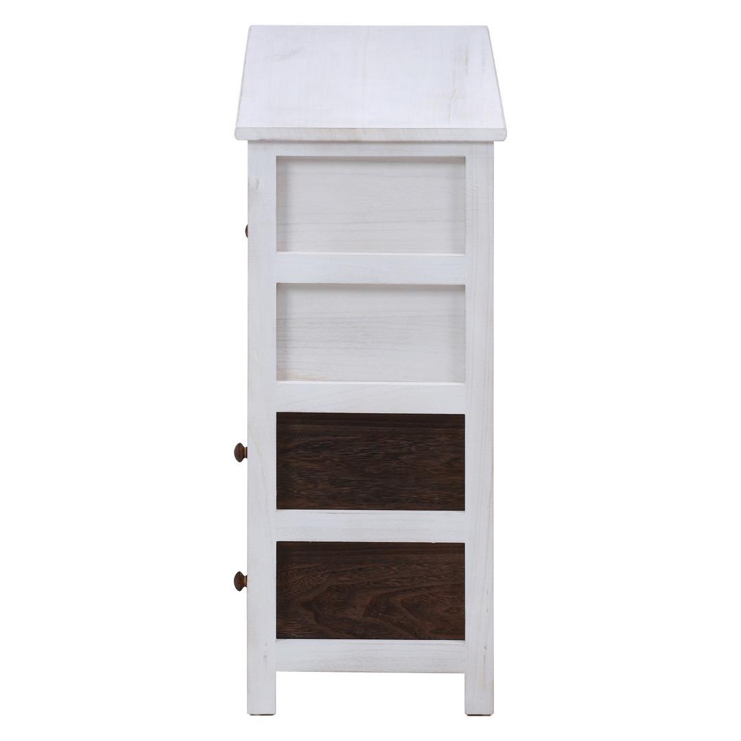 マルチチェスト 4段12杯 幅84 カントリー調