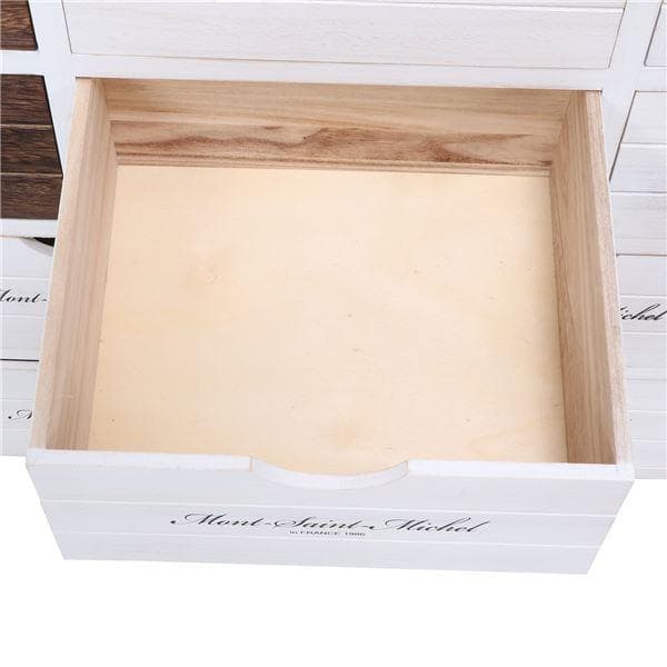 マルチチェスト 4段12杯 幅84 カントリー調