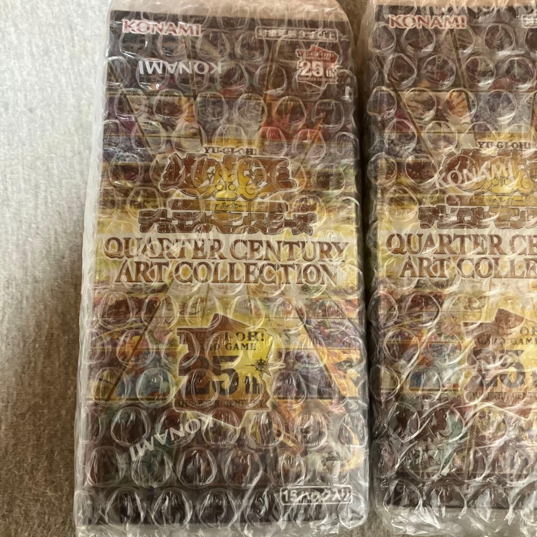遊戯王 未開封シュリンク付きQUARTER CENTURY 3BOX
