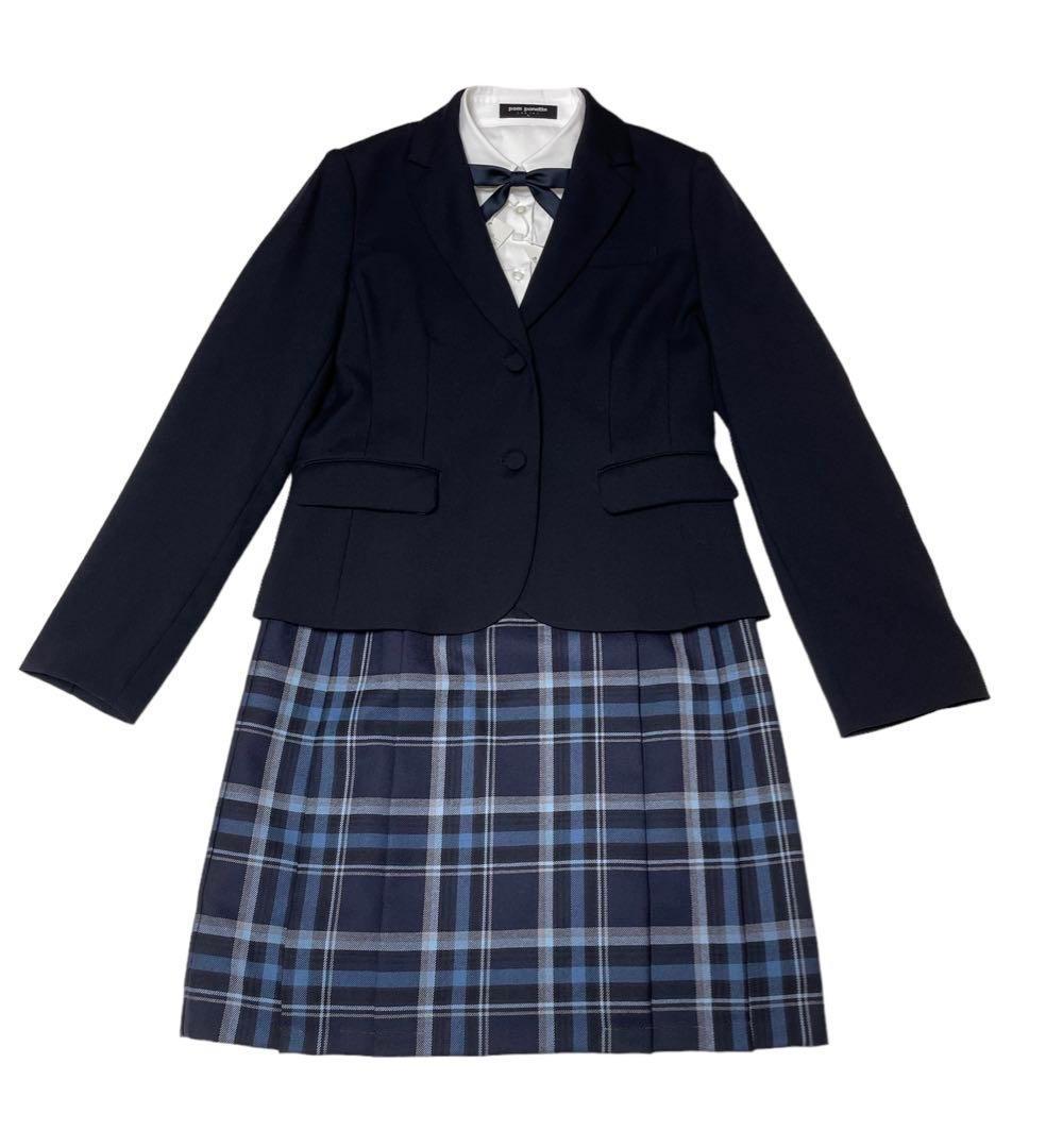 【2024年購入】ポンポネットジュニア　4点　受験　卒服　フォーマル　160cm