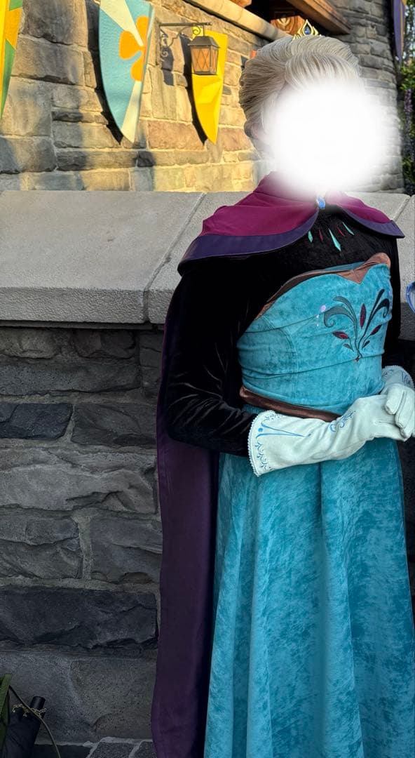 シーハニ戴冠式エルサ仮装Dハロ