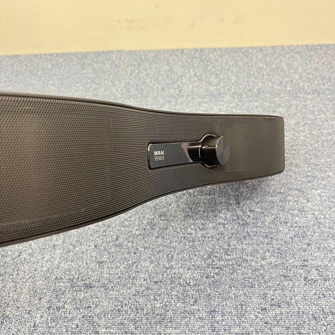 美品 ミライスピーカー ステレオ 有線接続