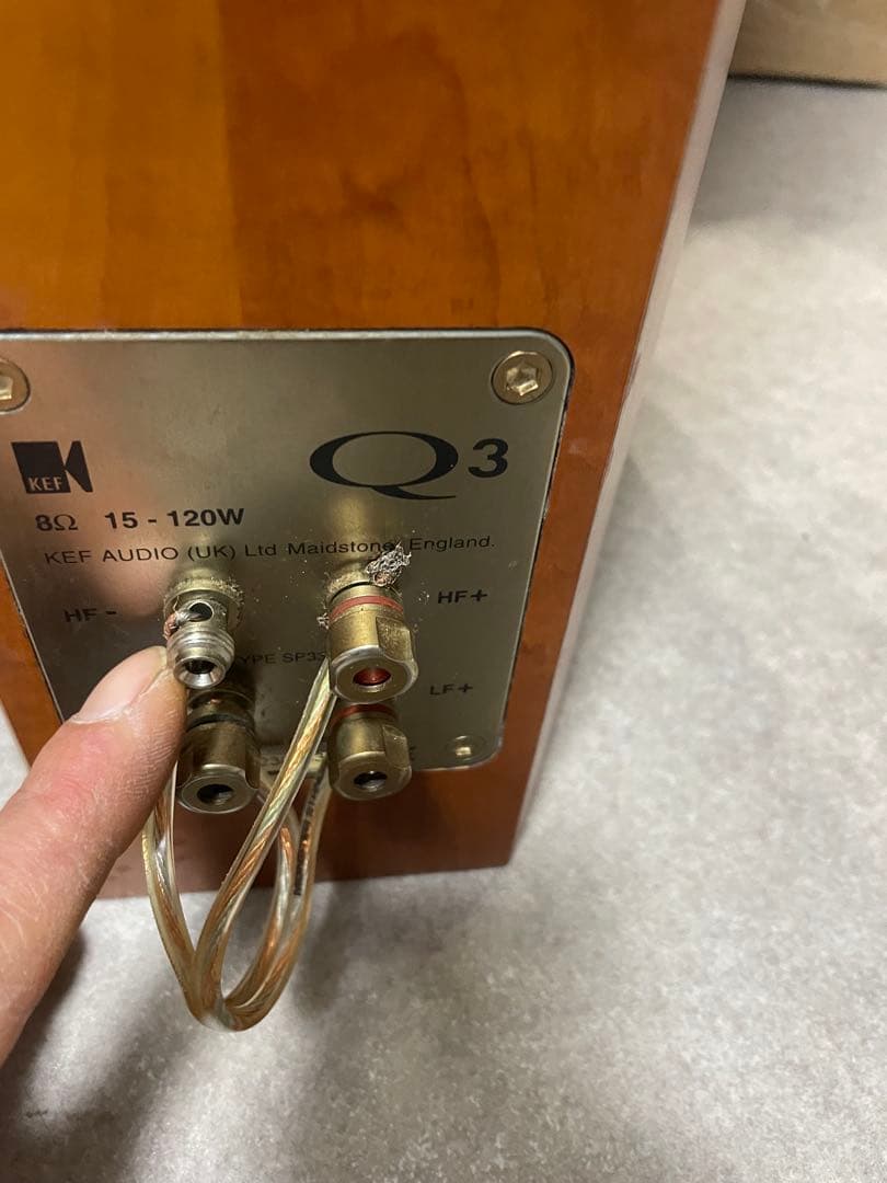 KEF AUDIO Q3 スピーカー音出し確認済み