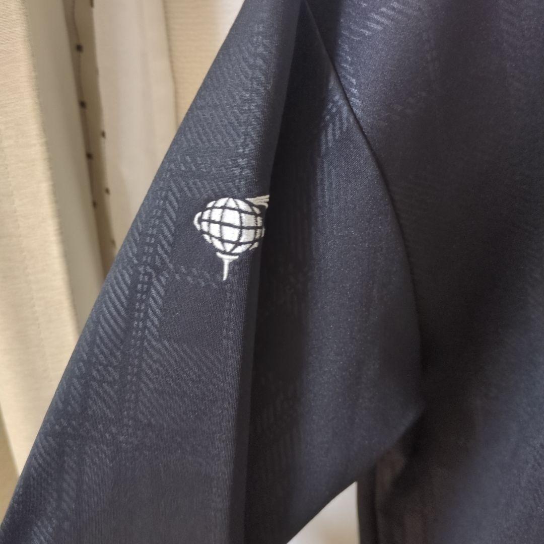 ★美品★BEAMS　GOLF　エンボスチェックモックネック　サイズ　M