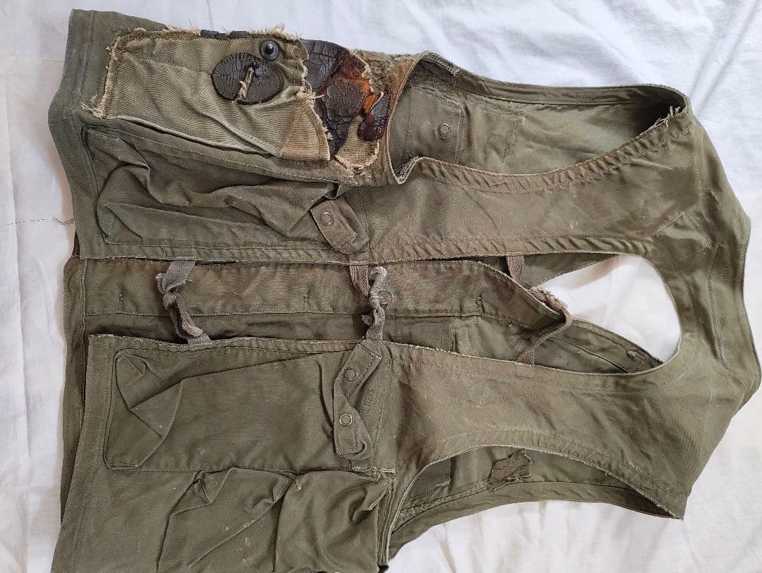 40s USミリタリー C-1ベスト 初期型 vintage ボロ