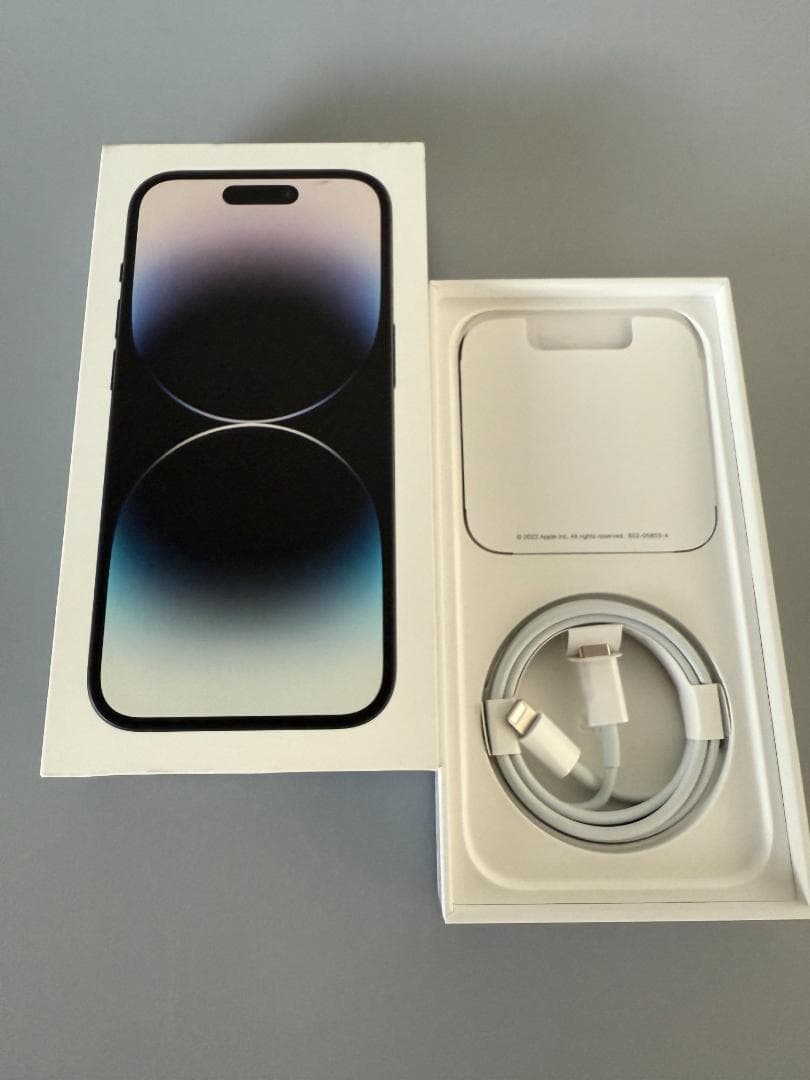 【美品】SIMフリー iPhone14 Pro 256GB スペースブラック