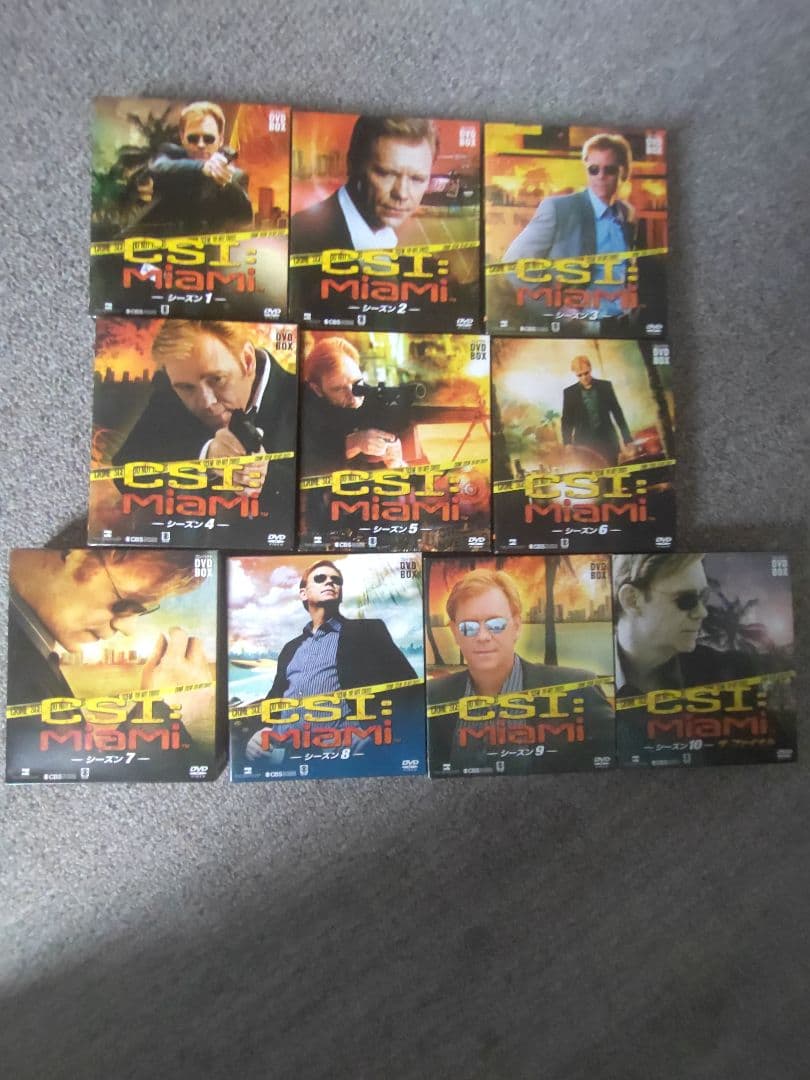 CSI マイアミ DVDコンプリート コンパクトボックス１〜１０巻