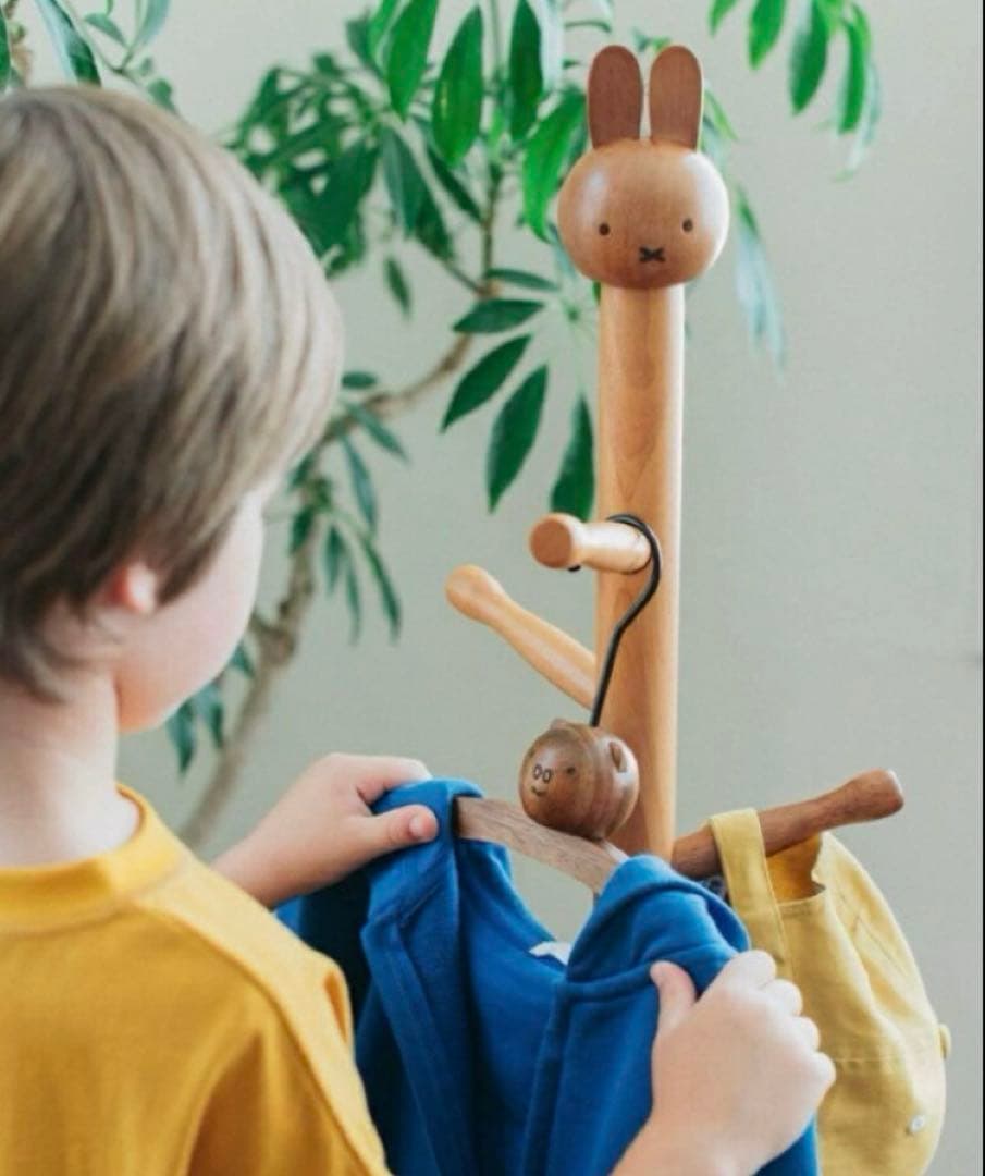 Dick Bruna ミッフィー　キッズポールハンガー　studio CLIP