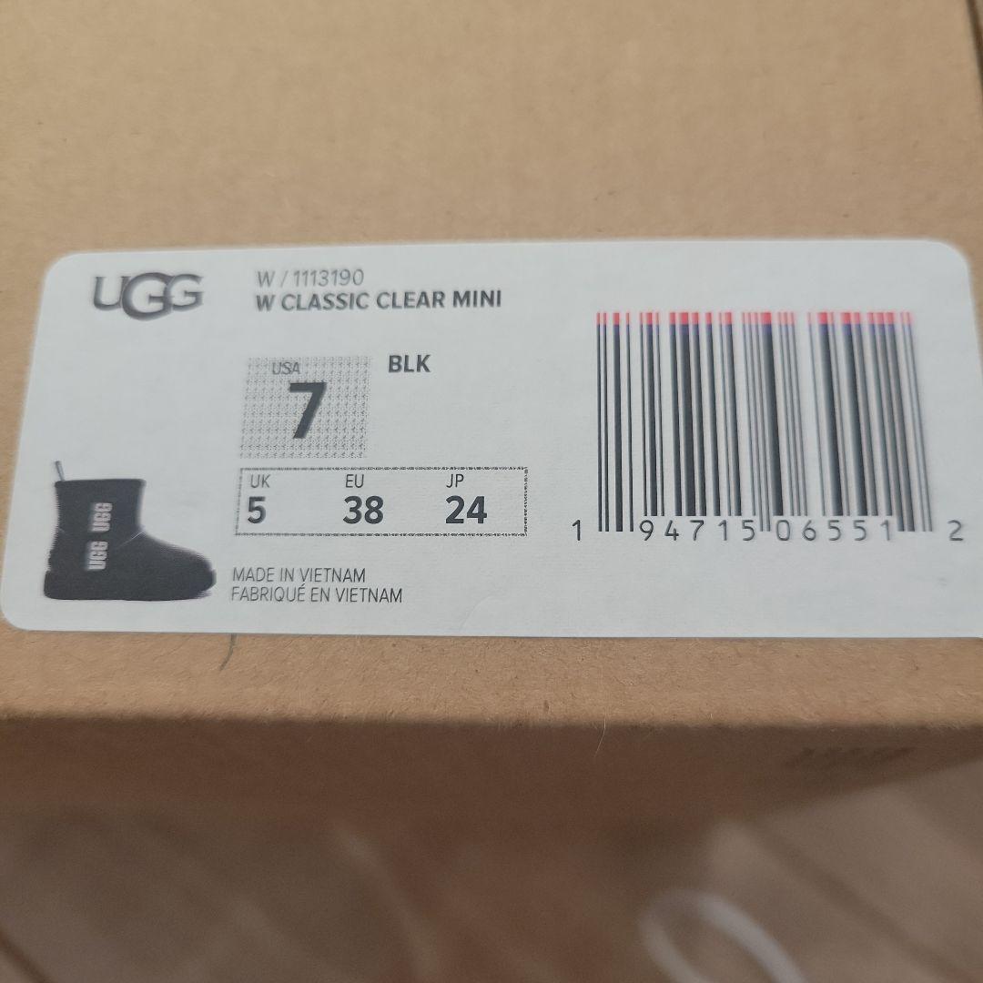 ★新品★UGG ブラック レインブーツ