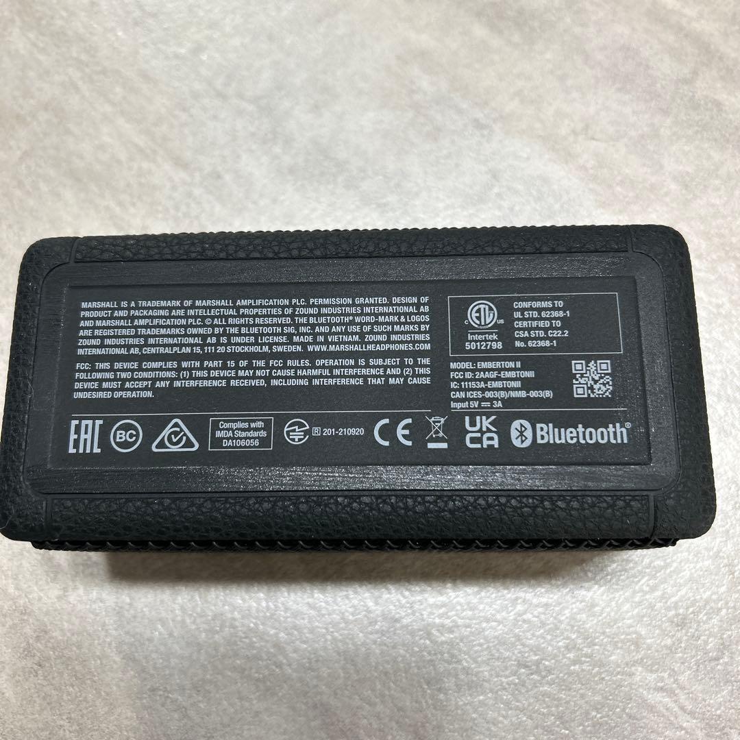 Marshall Bluetooth ワイヤレススピーカー