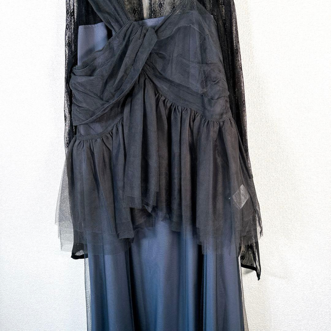 2way✨新品 et. UNiVER リボンベストセットアップドレス 結婚式 L