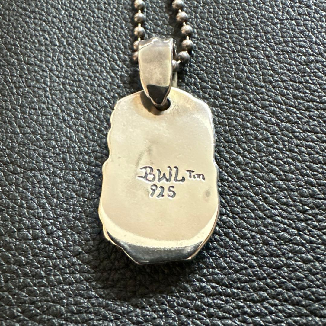 ビルウォールレザー ウェーブC クロス ドッグタグ