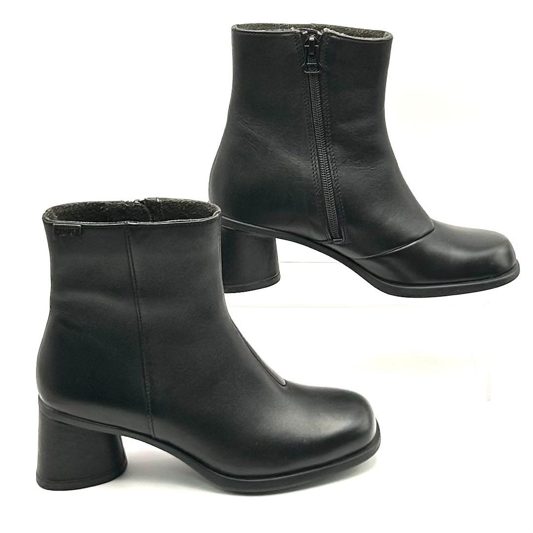 美品✨ CAMPER 【22.5㎝】 KIARA サイドジップ ブーツ レザー