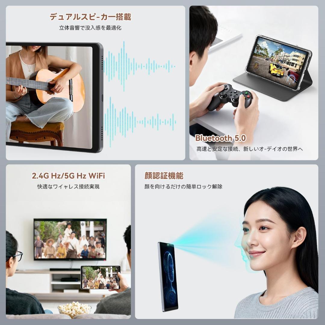 【2025年新型】タブレット 8インチ Wi-Fiモデル Android 15