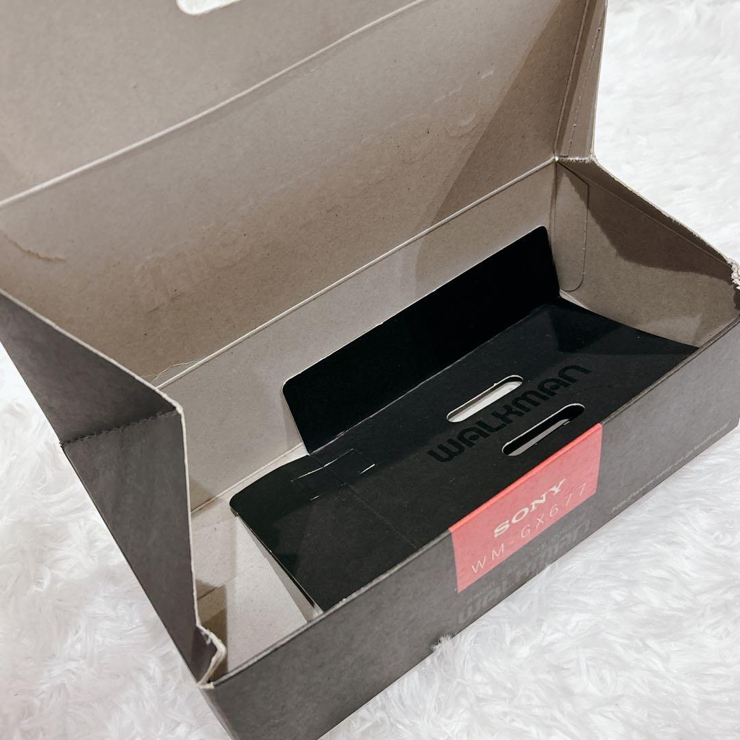 【箱付】SONYウォークマン WM-GX677 カセットプレイヤー ジャンク