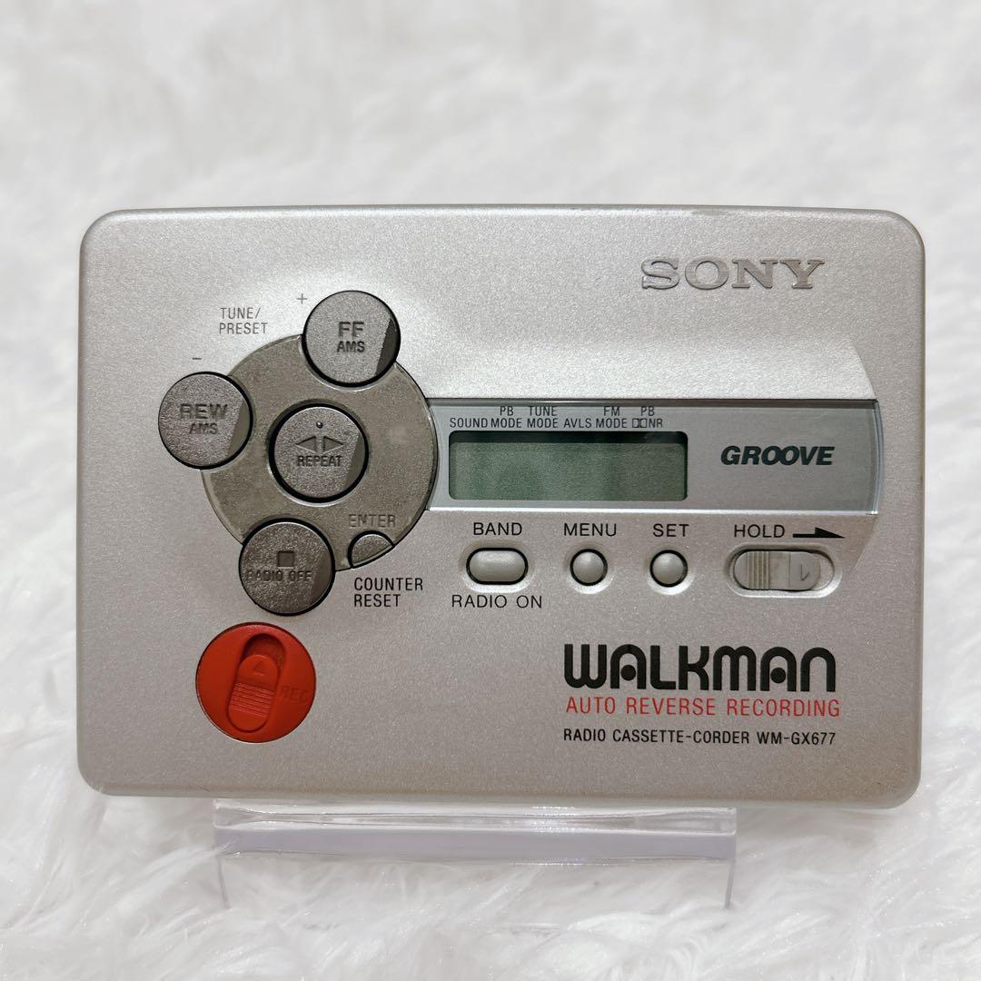 【箱付】SONYウォークマン WM-GX677 カセットプレイヤー ジャンク