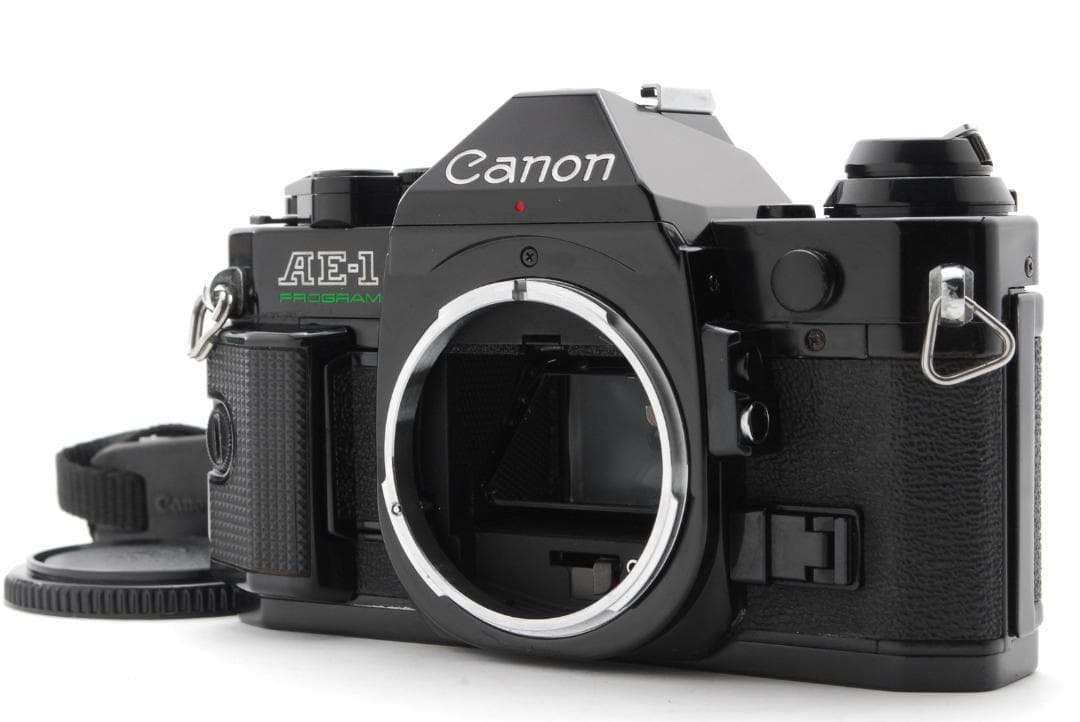 Canon AE-1 Program　ボディ　キャップ　ストラップ