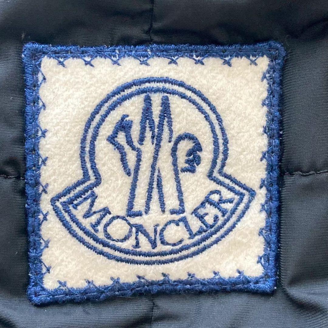 モンクレール モンクレールガムブルー ウール ダウンジャケット ブラック