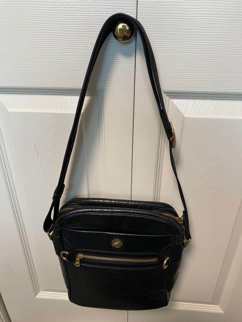 ハンティングワールド　レザーショルダーバッグ