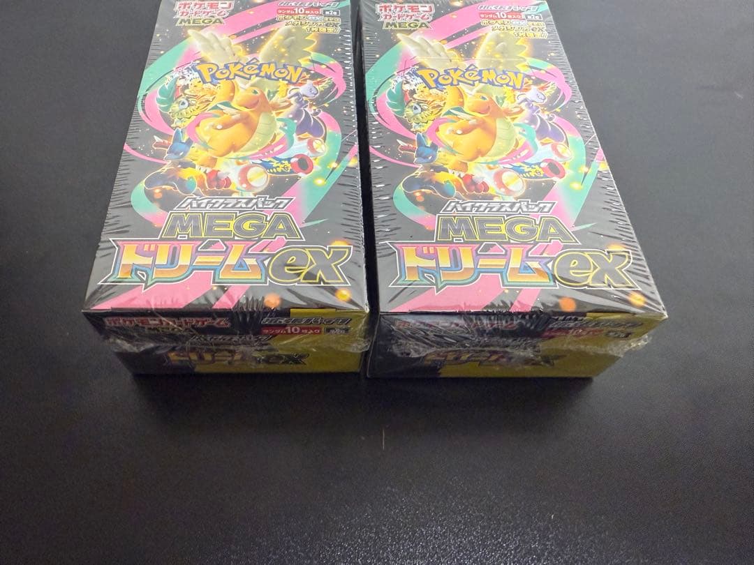 ポケモンカードゲーム MEGAドリームex 2BOX シュリンク付き